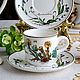 Винтаж: Доставка из России. Кофейная пара. Botanica, Villeroy & Boc. Кухонная утварь винтажная. Винтажная посуда из Германии. Интернет-магазин Ярмарка Мастеров.  Фото №2