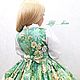 Платье " Marseilles" Цветочная Зелень. Платье. Little___dress. Ярмарка Мастеров.  Фото №6