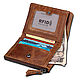 Men's wallet made of genuine leather Yerofey / Buy in Moscow. Wallets. EZCASE - Leather Design Studio. My Livemaster. Фото №4