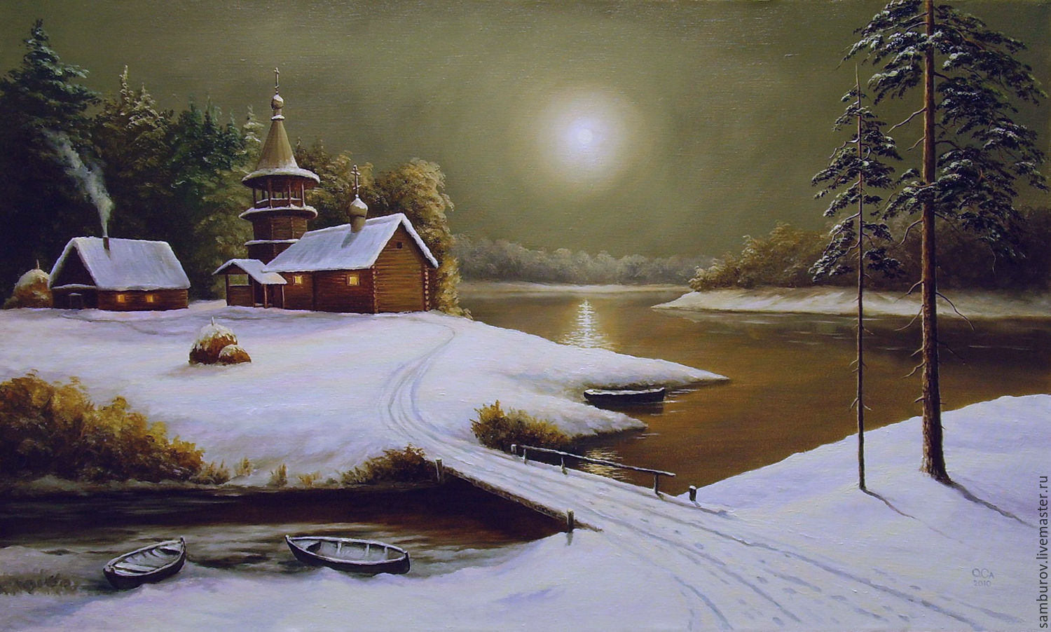 Русская природа гиф
