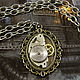 Steampunk 'Gear' pendant (watch movement chain, pendant). Subculture decorations. Neformal-World. My Livemaster. Фото №4