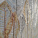 Картина с листьями, деревья, абстракция, картина с золотом и серебром. Картины. Юлия (youart_workshop). Ярмарка Мастеров.  Фото №4