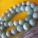 Classical beads of genuine Blue agate. Rosary. Rimliana - the breath of the nature. My Livemaster. Фото №4