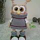 Owl sneakers. Amigurumi dolls and toys. Rina Frost. My Livemaster. Фото №6