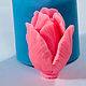 Silicone soap mold ' Tulip Bud 4 3D», Form, Shahty,  Фото №1
