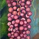 Painting landscape Bunch of grapes Red berry Red berry. Pictures. ynik07. Online shopping on My Livemaster.  Фото №2