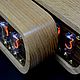 Lamp clock Solid oak by Lauro Preto on IN-12 indicators. Tube clock. Tube-time (tube-time). My Livemaster. Фото №4
