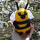 A Honeybee. Stuffed Toys. KnittedtoyRU. Online shopping on My Livemaster.  Фото №2