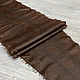 Felicia Grand Chocolade (0,5-0,7 мм), цв. Темно-корич, кожа питона, Кожа, Оренбург,  Фото №1