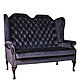 Мягкий диван с каретной стяжкой CRYSTAL. Диваны. Мебельный бутик (Wofurniture). Интернет-магазин Ярмарка Мастеров.  Фото №2