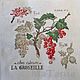 Picture embroidered with a cross 'Currant' Botany series. Pictures. Matania. My Livemaster. Фото №4