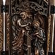 Статуэтка-полиптих Пресвятая Богородица. Статуэтки. Подарки от Михалыча. Ярмарка Мастеров.  Фото №4