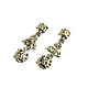 1.90 ct Gold earrings 585 PR with diamonds buy, Earrings, Tolyatti,  Фото №1