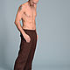 Мужские брюки из льна с карманами YOSH - 37 расцветок. Брюки мужские. Alina Zilberman (SHANTIMA). Интернет-магазин Ярмарка Мастеров.  Фото №2