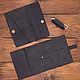 Order Travel genuine leather accessories set. frame-work. Livemaster. . Wallets Фото №3