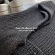 Жилет в стиле Brunello Cucinelli меринос+кашемир+ангора Италия серый. Жилеты. Annacashmeresilk. Ярмарка Мастеров.  Фото №5