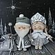 Дед Мороз и Снегурочка Игрушки под Елку Красный. Интерьерная кукла. Fetastyle (Татьяна). Ярмарка Мастеров.  Фото №11