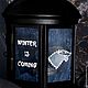 Фонарь "Winter is coming", Подсвечники, Москва,  Фото №1