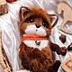Лисенок Момо игрушка тедди. Мягкие игрушки. Ольга Веселова «Mi-Mi Toys». Интернет-магазин Ярмарка Мастеров.  Фото №2