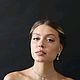 Колье-сотуар Stella. Колье. MJ Bride Свадебные украшения. Интернет-магазин Ярмарка Мастеров.  Фото №2