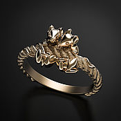 Украшения handmade. Livemaster - original item Ring: Mouse affairs ring. Handmade.