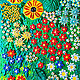 Pintura de flores de metal Jardín De verano. Panel de bajorrelieve, mosaico. Pictures. Irina Bast. Artist with cat (irina-bast). Ярмарка Мастеров.  Фото №4
