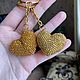 Брелок Сердечко из бисера. Брелок. GlassJewelry52/ украшения и сувениры. Ярмарка Мастеров.  Фото №7