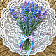Bouquet lavender beaded (17 branches). Bouquets. Handiworks from beads, master class. Online shopping on My Livemaster.  Фото №2
