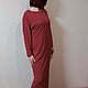 Платье теплое трикотажное миди-макси. Платья. SVЭRO dress. Ярмарка Мастеров.  Фото №12
