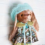 Куклы и игрушки handmade. Livemaster - original item Teddy`s collectible bunny. Handmade.