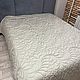 Order Single-color double-sided quilted bedspread. irinagur4. Livemaster. . Bedspreads Фото №3