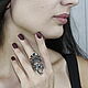 Ring Ethnic Avant-garde Leshii silver 925 HB0125. Rings. Sunny Silver. Online shopping on My Livemaster.  Фото №2