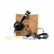 Винтаж handmade. Livemaster - original item The TG-1 head phone With instructions and in the original packaging. Handmade.