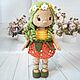 Кукла для девочек : Лесная фея. Амигуруми куклы и игрушки. Juliacrochettoys. Интернет-магазин Ярмарка Мастеров.  Фото №2