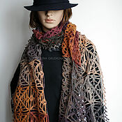 Аксессуары handmade. Livemaster - original item Scarf, women`s knitted stole 