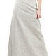 A-line long linen skirt, Skirts, Tomsk,  Фото №1