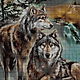 Order Kits for embroidery with beads: Wolves. Beaded embroidery from Laura. Livemaster. . Embroidery kits Фото №3