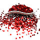 Indian sequins red wine square 5g, Beads1, St. Petersburg,  Фото №1
