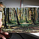 The author's study from nature 'Glare in the woods'. Pictures. TGogolkina (sinegoga). Online shopping on My Livemaster.  Фото №2