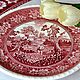 Винтаж: Сервировочное блюдо с ручками. Rusticana. Villeroy Boch. Тарелки винтажные. Винтажная посуда из Германии. Ярмарка Мастеров.  Фото №4