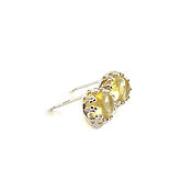Amelie earrings, pearls, agate