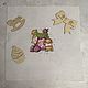 Picture embroidered with a cross Crimson bears. Pictures. sweet-home11. My Livemaster. Фото №5