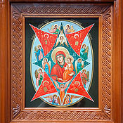 Святой Ангел-Хранитель.Икона рукописная