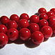Bead natural coral 6 mm ball, smooth. Beads1. Elena (luxury-fittings). Online shopping on My Livemaster.  Фото №2