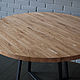 Заказать Обеденный стол "Oak Round Plus" 120. The Sarai. Ярмарка Мастеров. . Столы Фото №3