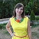 Колье "Жар-птица". Колье. Natalya Limonelle. Ярмарка Мастеров.  Фото №5