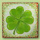 Talisman for Good Luck Eco Oil painting with Clover. Pictures. kartina-sochi. Online shopping on My Livemaster.  Фото №2