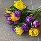 Тюльпаны из холодного фарфора, Цветы, Москва,  Фото №1