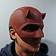 Шлем Сорвиголова Мэтт Мёрдок герой комикса Марвел Daredevil helmet. Маски персонажей. Качественные авторские маски (Magazinnt). Ярмарка Мастеров.  Фото №14