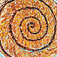 Order Pintura ámbar concha de oro. real-mandala. Livemaster. . Pictures Фото №3